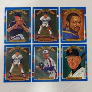 Vintage Baseball Trading Cards Collection